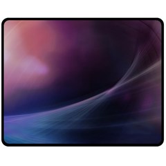 Abstract Form Color Background Fleece Blanket (medium)  by Nexatart