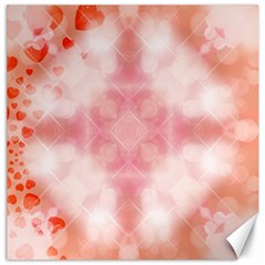 Heart Background Wallpaper Love Canvas 20  X 20   by Nexatart