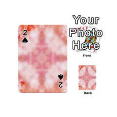 Heart Background Wallpaper Love Playing Cards 54 (mini)  by Nexatart