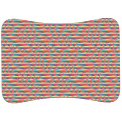 Background Abstract Colorful Velour Seat Head Rest Cushion