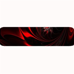 Abstract Curve Dark Flame Pattern Large Bar Mats by Nexatart