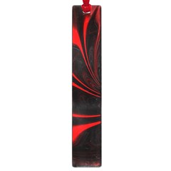 Abstract Curve Dark Flame Pattern Large Book Marks by Nexatart