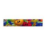 Heart Love Smile Smilie Flano Scarf (Mini) Front