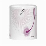 Abstract Background Flowers Morph Mugs Center