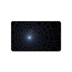 Pattern Abstract Fractal Art Magnet (name Card)