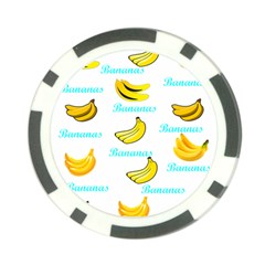 Bananas Poker Chip Card Guard by cypryanus