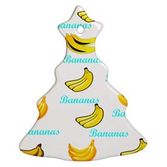 Bananas Christmas Tree Ornament (two Sides)