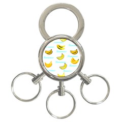 Bananas 3-ring Key Chains