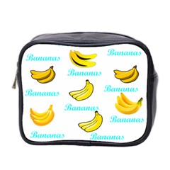 Bananas Mini Toiletries Bag 2-side by cypryanus