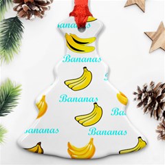 Bananas Ornament (christmas Tree)  by cypryanus