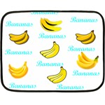 Bananas Double Sided Fleece Blanket (Mini)  35 x27  Blanket Front