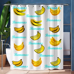 Bananas Shower Curtain 60  X 72  (medium)  by cypryanus