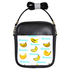 Bananas Girls Sling Bags by cypryanus