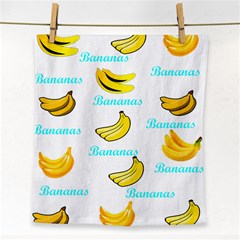 Bananas Face Towel by cypryanus