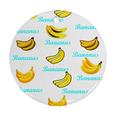 Bananas Ornament (round) by cypryanus