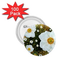 Summer Anemone Sylvestris 1 75  Buttons (100 Pack)  by Nexatart