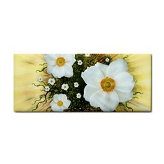 Summer Anemone Sylvestris Hand Towel by Nexatart