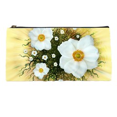 Summer Anemone Sylvestris Pencil Cases by Nexatart