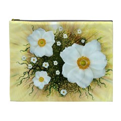 Summer Anemone Sylvestris Cosmetic Bag (xl) by Nexatart