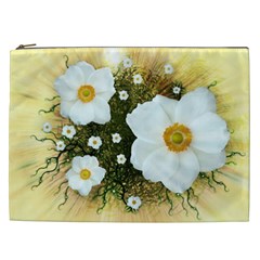 Summer Anemone Sylvestris Cosmetic Bag (xxl)  by Nexatart