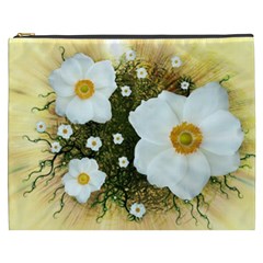 Summer Anemone Sylvestris Cosmetic Bag (xxxl)  by Nexatart