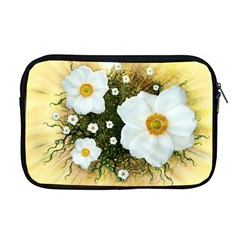 Summer Anemone Sylvestris Apple Macbook Pro 17  Zipper Case by Nexatart