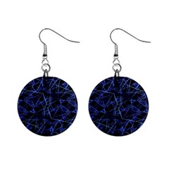 Galaxy Linear Pattern Mini Button Earrings by dflcprints