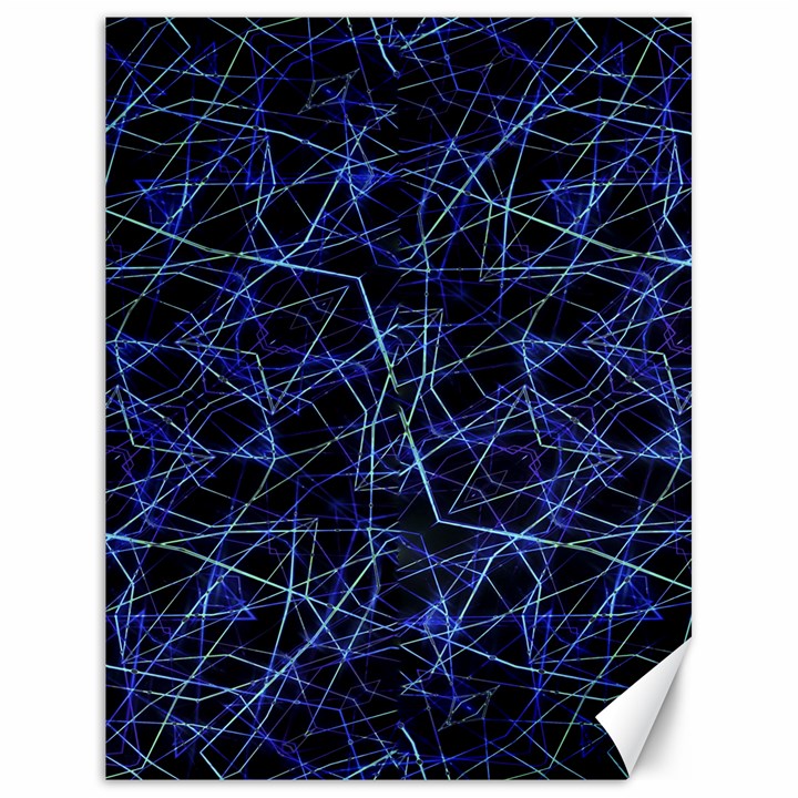 Galaxy Linear Pattern Canvas 18  x 24  