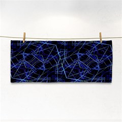 Galaxy Linear Pattern Hand Towel by dflcprints