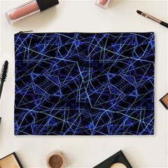 Galaxy Linear Pattern Cosmetic Bag (xl) by dflcprints