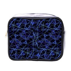 Galaxy Linear Pattern Mini Toiletries Bags by dflcprints