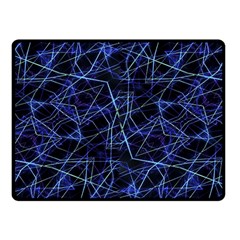 Galaxy Linear Pattern Fleece Blanket (small) by dflcprints