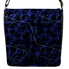 Galaxy Linear Pattern Flap Messenger Bag (s) by dflcprints