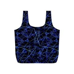 Galaxy Linear Pattern Full Print Recycle Bags (s)  by dflcprints