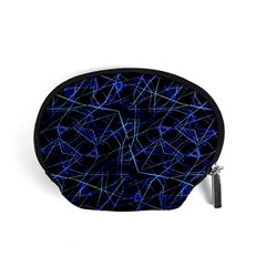 Galaxy Linear Pattern Accessory Pouches (small)  by dflcprints