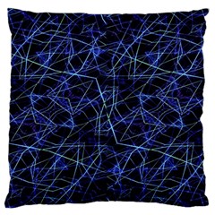 Galaxy Linear Pattern Standard Flano Cushion Case (one Side) by dflcprints