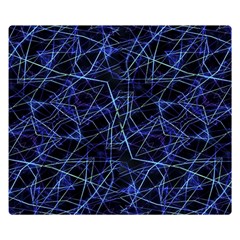 Galaxy Linear Pattern Double Sided Flano Blanket (small)  by dflcprints