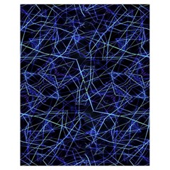 Galaxy Linear Pattern Drawstring Bag (small) by dflcprints