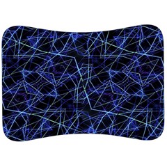 Galaxy Linear Pattern Velour Seat Head Rest Cushion by dflcprints