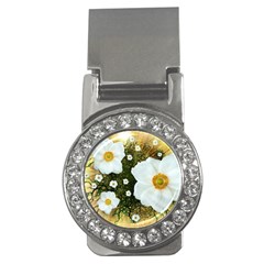 Summer Anemone Sylvestris Money Clips (cz)  by Nexatart