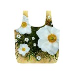 Summer Anemone Sylvestris Full Print Recycle Bags (S)  Back