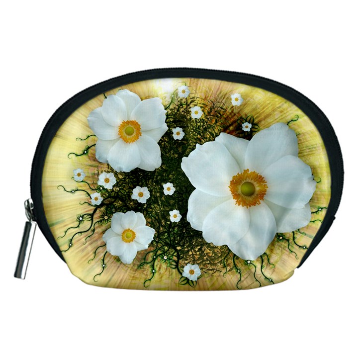 Summer Anemone Sylvestris Accessory Pouches (Medium) 