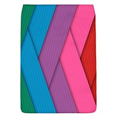 Abstract Background Colorful Strips Flap Covers (l)  by Nexatart