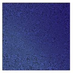 Fractal Rendering Background Blue Large Satin Scarf (square) by Nexatart