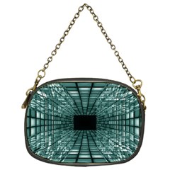 Abstract Perspective Background Chain Purses (one Side)  by Nexatart