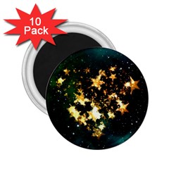 Heart Love Universe Space All Sky 2 25  Magnets (10 Pack)  by Nexatart