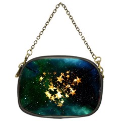 Heart Love Universe Space All Sky Chain Purses (one Side)  by Nexatart