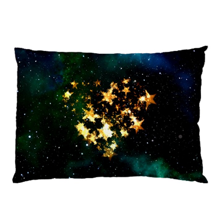 Heart Love Universe Space All Sky Pillow Case