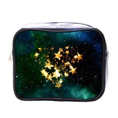 Heart Love Universe Space All Sky Mini Toiletries Bags by Nexatart