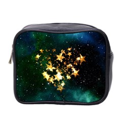 Heart Love Universe Space All Sky Mini Toiletries Bag 2-side by Nexatart